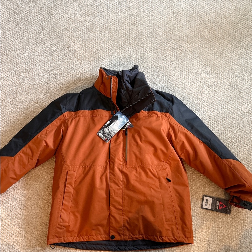 Gerry Weber Orange and Black Ski Jacket